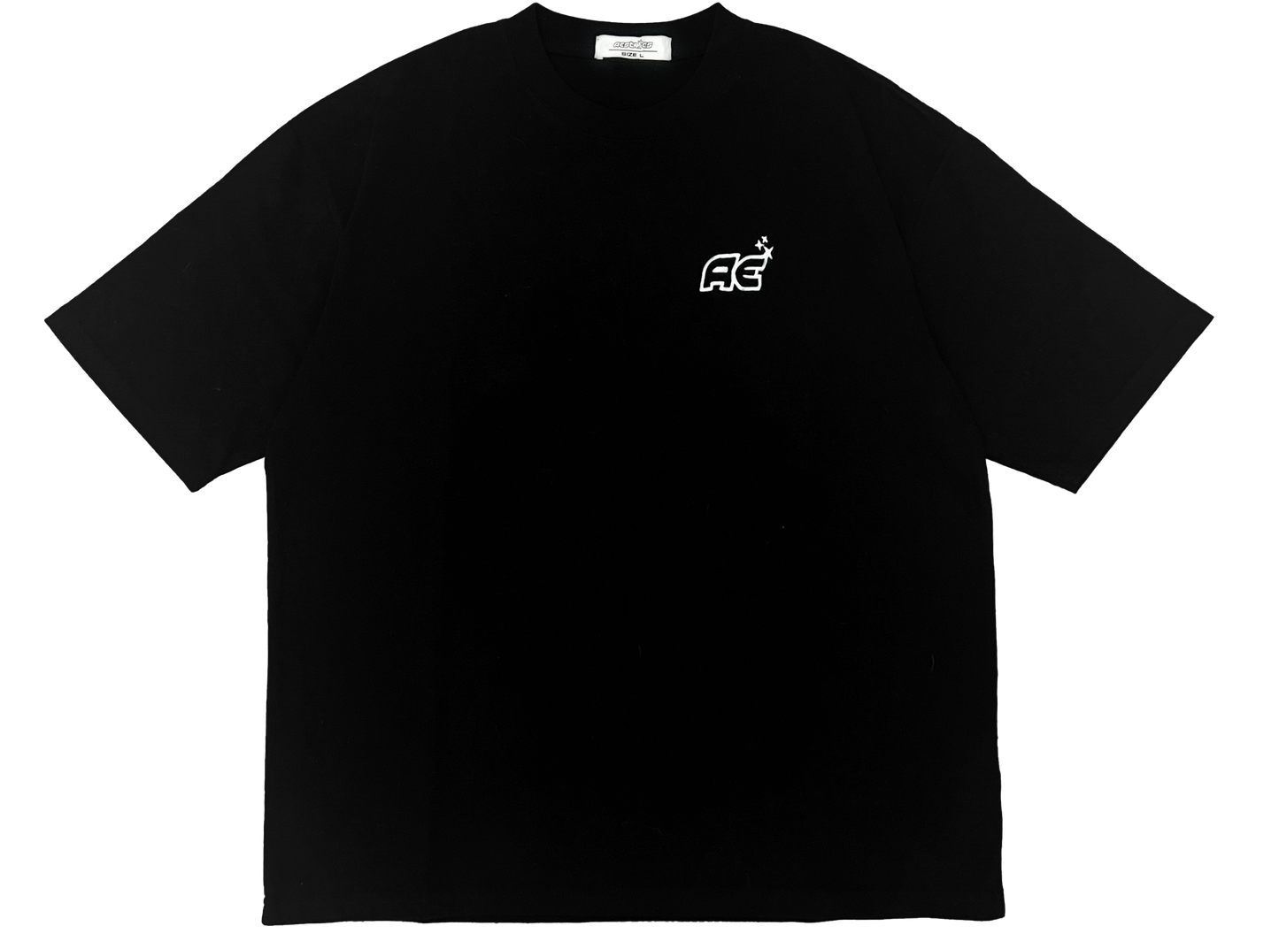 T-SHIRT BLACK- WITH LOGO